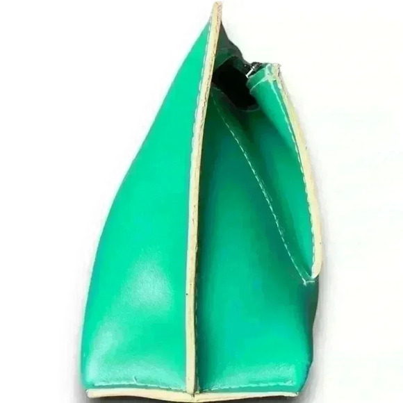 Vintage Delta Airlines Travel Amenity Green Bag Cosmetic Make Up Toiletry Pouch - Picture 7 of 10